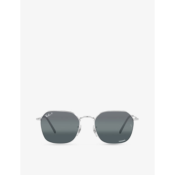 Ray-Ban RB3694 Jim hexagonal-frame metal sunglasses | LYBSTORE