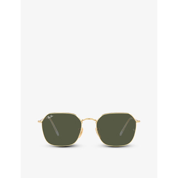 Ray-Ban RB3694 Jim polished-metal sunglasses