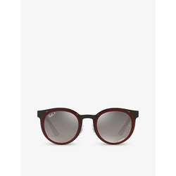 Ray-Ban RB3710 Bonnie round-frame metal sunglasses