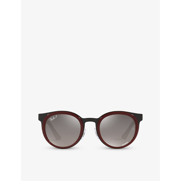 Ray-Ban RB3710 Bonnie round-frame metal sunglasses | LYBSTORE