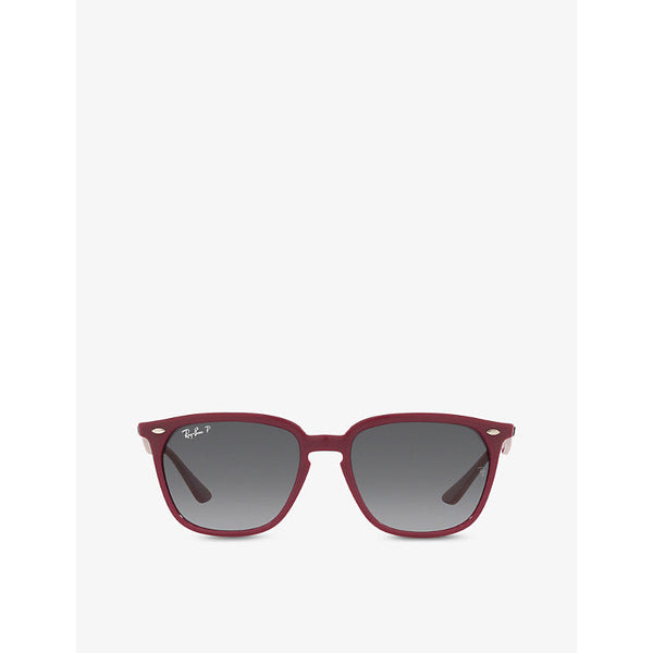 Ray-Ban RB4362 square-frame acetate sunglasses | LYBSTORE