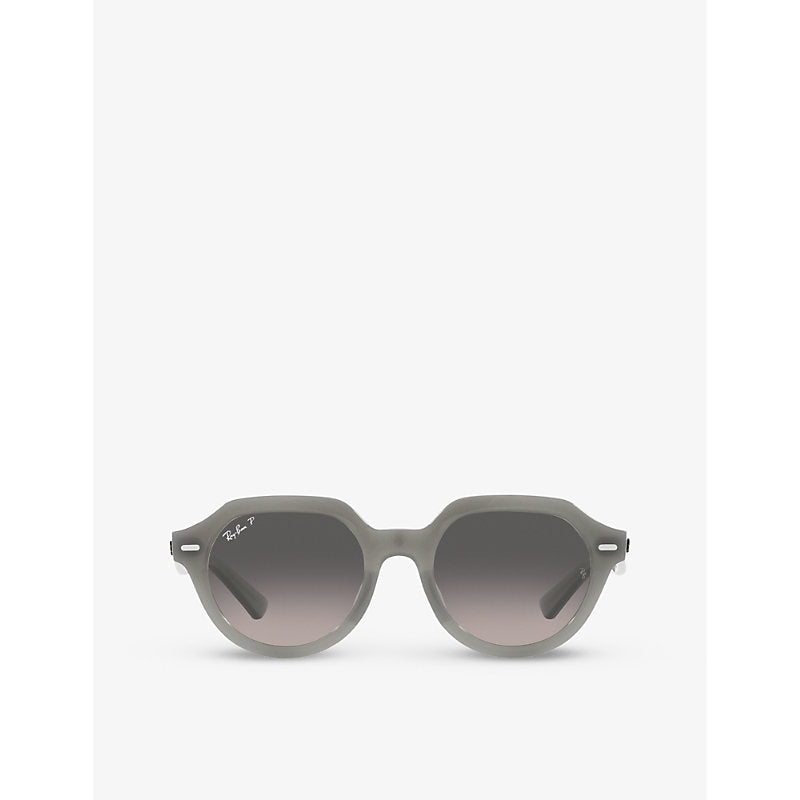 Ray-Ban RB4399 Solar Gina square-frame acetate sunglasses