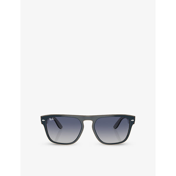 Ray-Ban RB4407 square-frame injected sunglasses | LYBSTORE