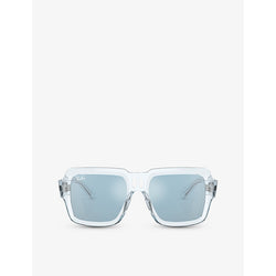 Ray-Ban RB4408 square-frame polyamide-bio sunglasses