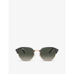 Ray-Ban RB4429 irregular-frame crystal sunglasses