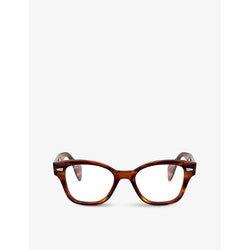 Ray-Ban RX0880 square acetate glasses