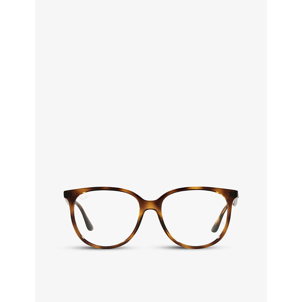 Ray-Ban RX4378V round-frame acetate optical glasses | LYBSTORE