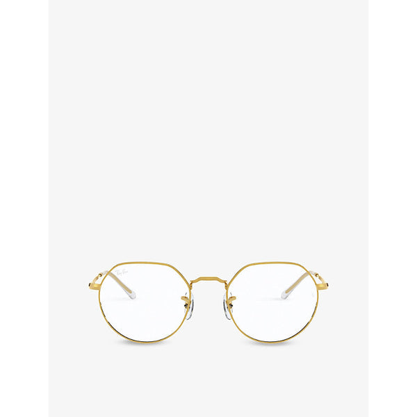 Ray-Ban RX6465 Jack circular-frame metal optical glasses | LYBSTORE