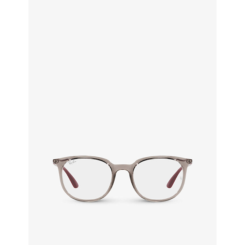 Womens Ray-Ban RX7190 square-frame acetate optical glasses