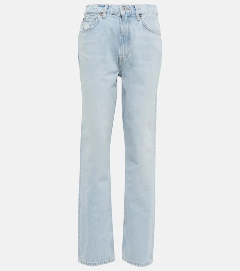 Re/Done '70s high-rise straight jeans