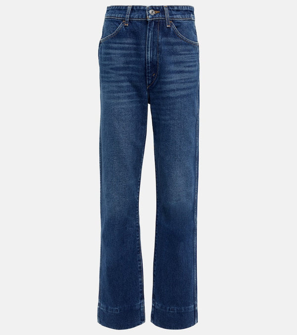 Re/Done 70s high-rise straight jeans