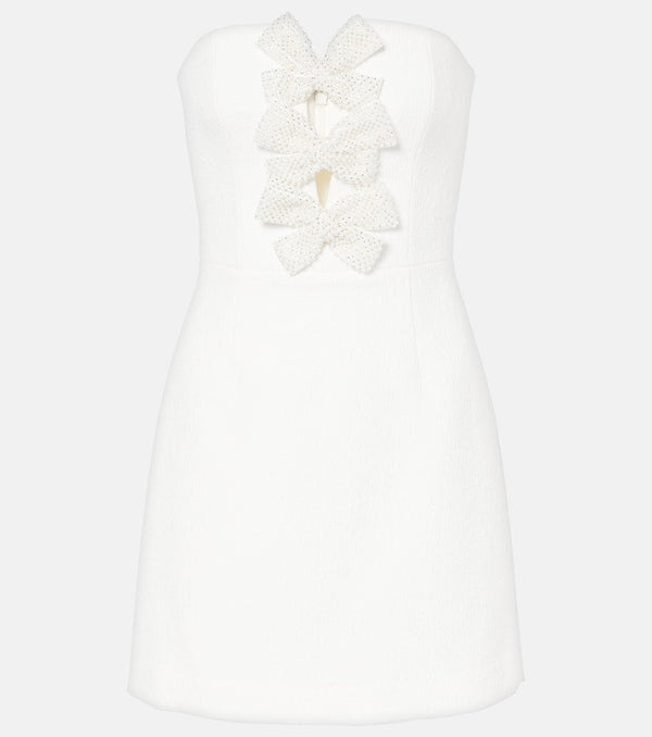 Rebecca Vallance Alicia recut embellished bustier dress