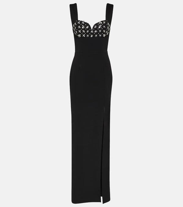 Rebecca Vallance Bianca crystal-embellished gown | LYBSTORE