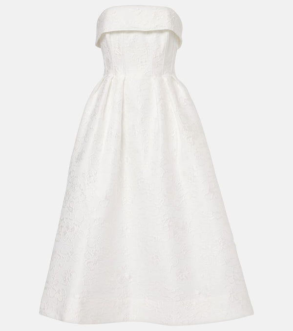 Rebecca Vallance Bridal Esther brocade bustier dress