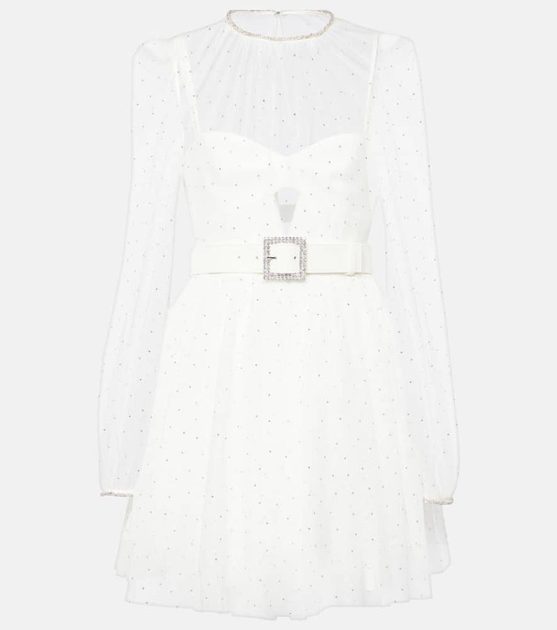 Rebecca Vallance Bridal Mirabella embellished minidress