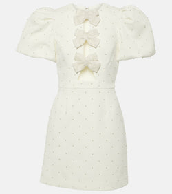 Rebecca Vallance Bridal Ophelia bow-detail minidress