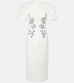 Rebecca Vallance Bridal Recut embellished midi dress