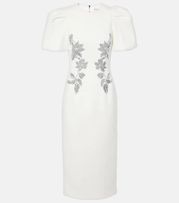 Rebecca Vallance Bridal Recut embellished midi dress | LYBSTORE