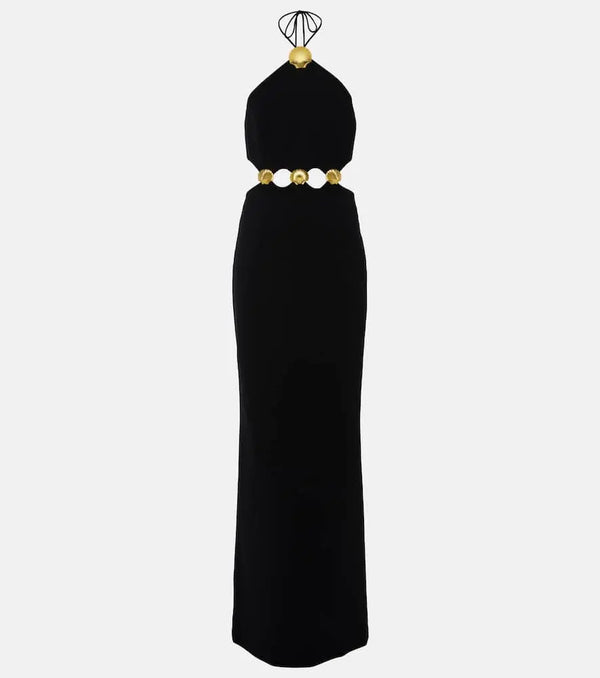 Rebecca Vallance Chelsea halterneck gown