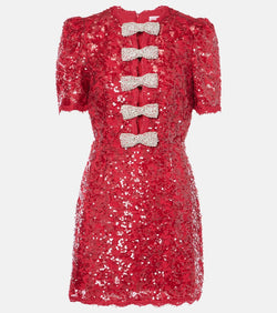 Rebecca Vallance Leyla sequined minidress