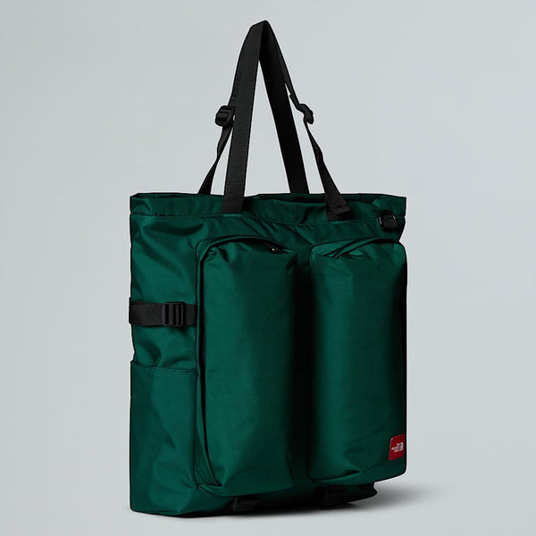 The North Face Red Box Tote Bag Hunter Green male