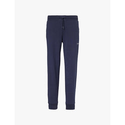 Mens Red Bull Racing X Pepe Jeans Essential brand-print tapered-leg mid-rise stretch-cotton jogging bottoms