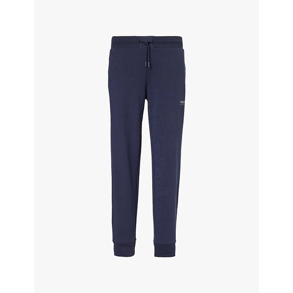 Mens Red Bull Racing X Pepe Jeans Essential brand-print tapered-leg mid-rise stretch-cotton jogging bottoms