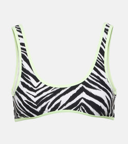 Reina Olga Coolio printed bikini top