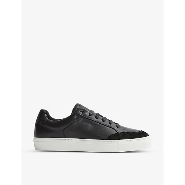 Mens Reiss Ashley low-top leather trainers