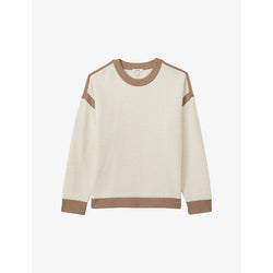  Reiss Beth colour-block wool jumper