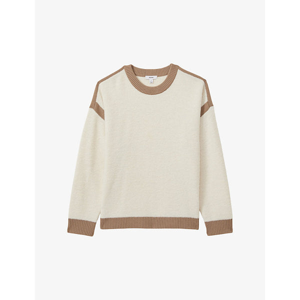  Reiss Beth colour-block wool jumper