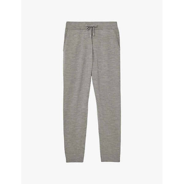 Reiss Billings stretch-wool jogging bottoms