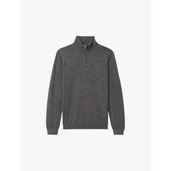  Reiss Blackhall funnel-neck wool jumper