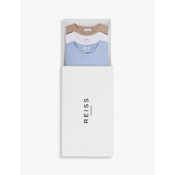  Reiss Bless pack-of-three cotton T-shirts