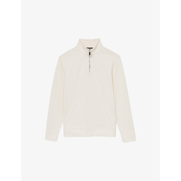 Reiss Creek half-zip corduroy shirt