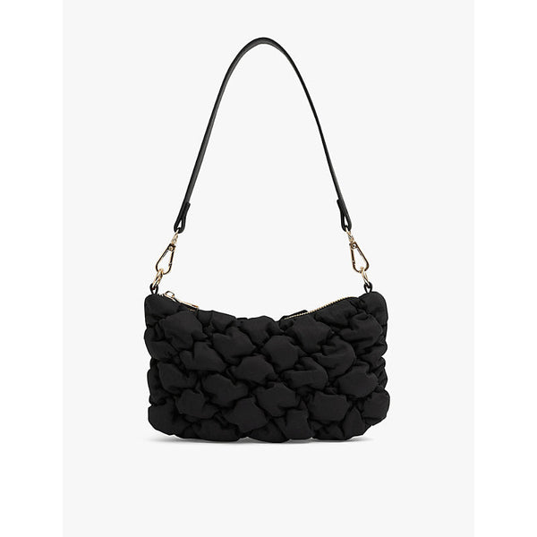 Womens Reiss Ellie quilted woven shoulder bag