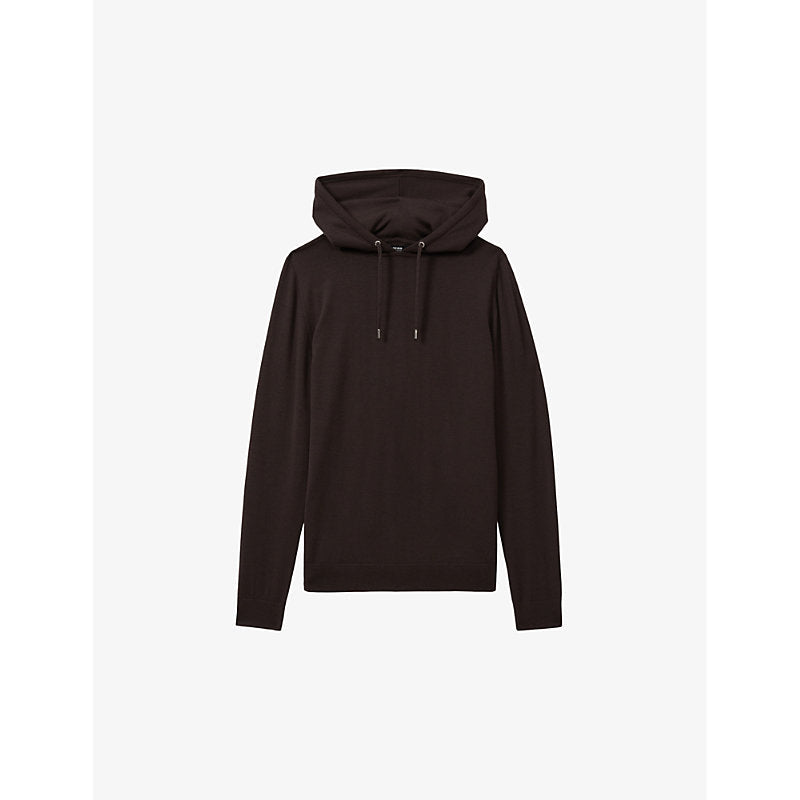  Reiss Holland regular-fit wool-knit hoody