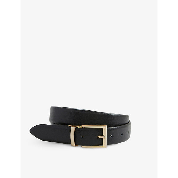 Reiss Ricky reversible leather belt