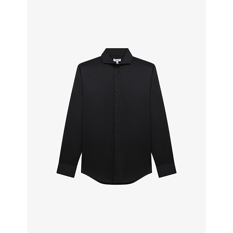 Reiss Storm slim-fit cotton-twill shirt