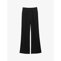 Reiss Tansey wide-leg high-rise stretch-woven trousers