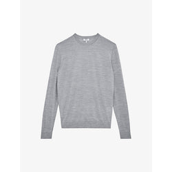 Reiss Wessex crewneck merino-wool jumper