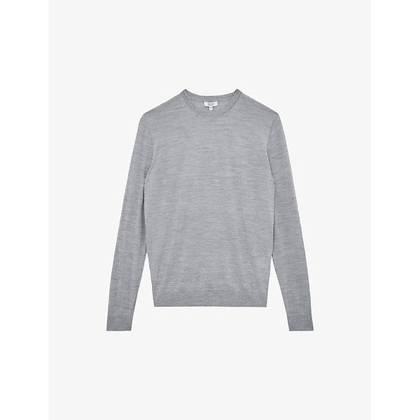 Reiss Wessex marl-pattern wool jumper