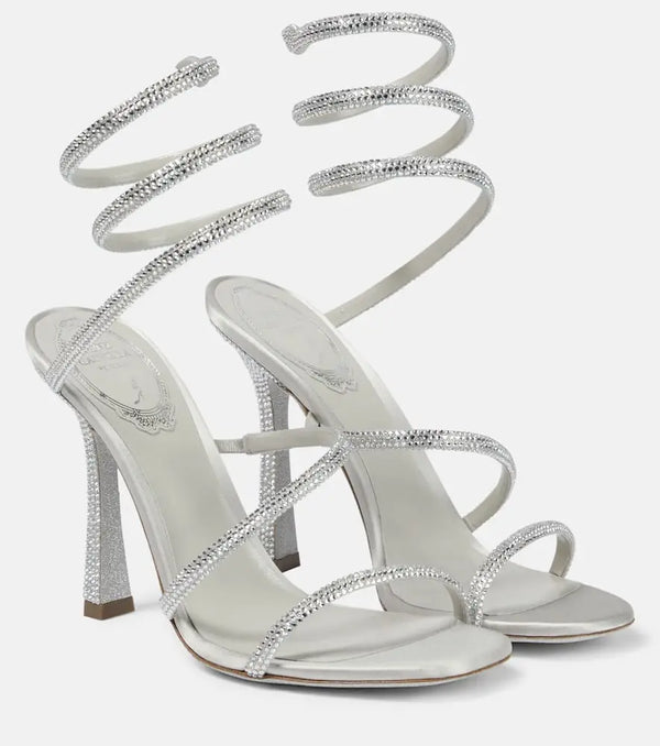 Rene Caovilla Cleo 105 embellished sandals | LYBSTORE