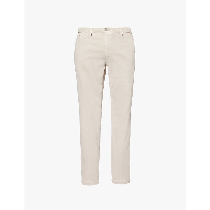 Replay Benni regular-fit stretch-cotton chino trousers