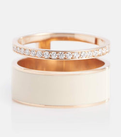 Repossi Berbere Module 18kt rose gold ring with diamonds