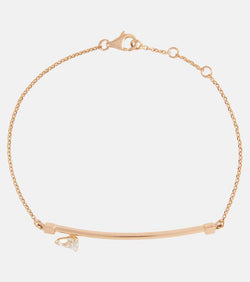 Repossi Serti Sur Vide 18kt rose gold bracelet with diamond