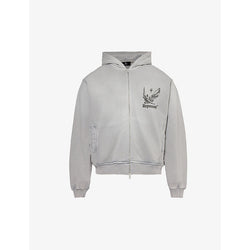 Represent Icarus graphic-print cotton-jersey hoody