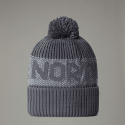 The North Face Retro Cabin Beanie High Rise Grey/smoked P One Size male | LYBSTORE