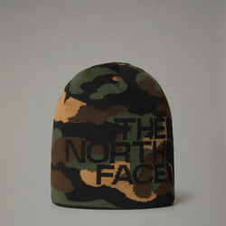 The North Face Reversible Highline Beanie Tnf Black Tnf Camo Print-tnf Black