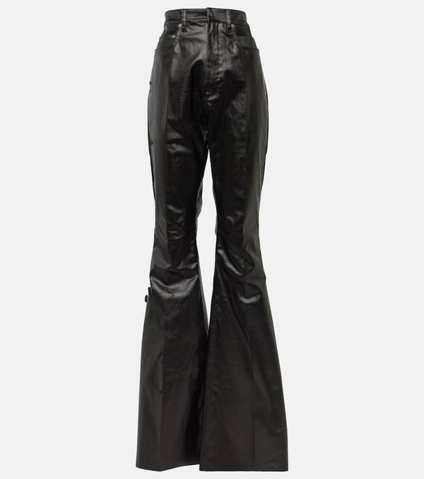 Rick Owens Bolan high-rise bootcut jeans